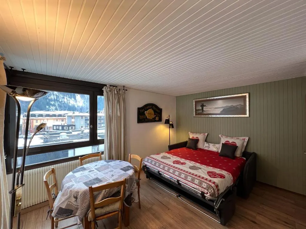 Apartamento Studio Dent Du Caiman, Chamonix Hyper Centre, Parking, Vue Mont Blanc Francia